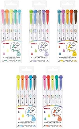 mildliner brush pens amazon