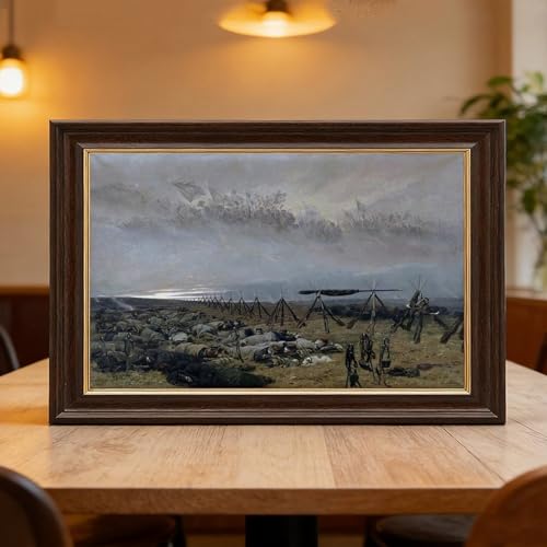 Impression sur toile Le Rêve d'Édouard Détaille 40x61 cm