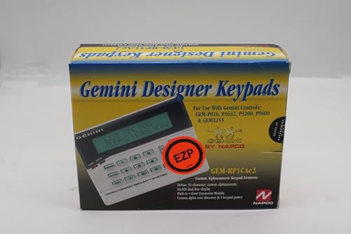 GEM-RP1CAE2 Alphanumeric LCD Security Keypad, Classic Design, Interior and Instant Keys