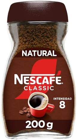 Nescafé Classic Natural, Instantáneo, 200g