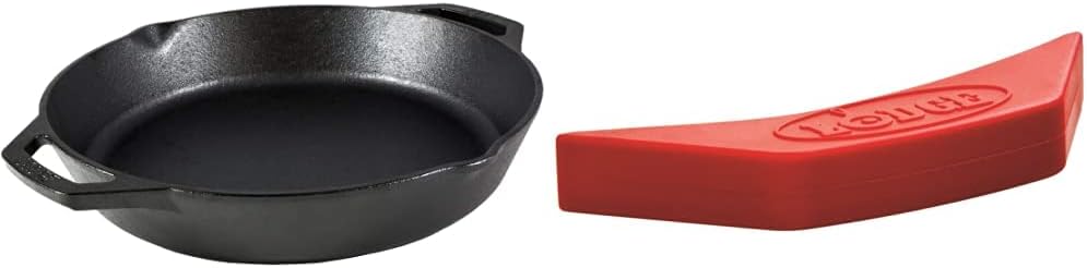 Lodge 12 Inch / 5 Quart Cast Iron Covered Deep Skillet-241047