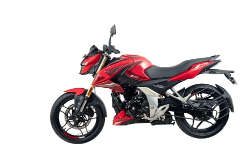 Image of Bajaj Pulsar N 160 TD TC ABS UG Single Seat Motorcycle, Glossy Racing Red, Booking for Ex-Showroom Price