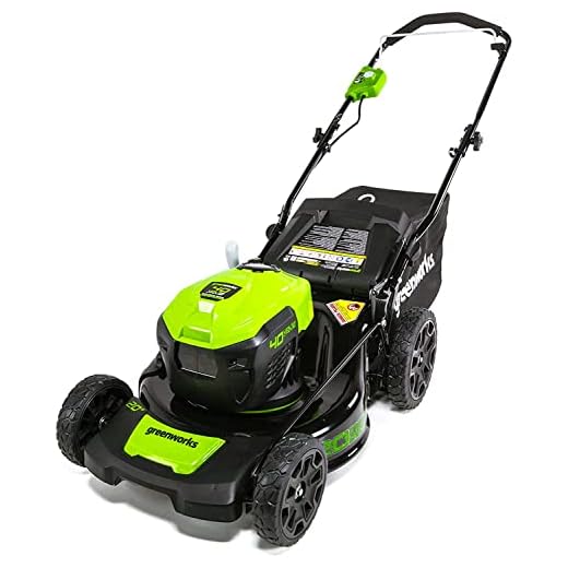 GreenWorks G-MAX 40V 20'' Brushless Dual Port Lawn Mower, Battery and Charger Not Included MO40L00