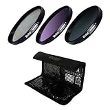 UV Filter- protects your camera's lens from scratches, dust, dirt, moisture and fingerprints, while reducing unwanted ultra-violet light.