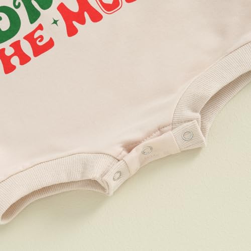 Newborn Baby Girl Boy Christmas Outfit Sorry Santa Clothing I Drank The Milk Romper Sweatshirt Fall Winter Clothes 5