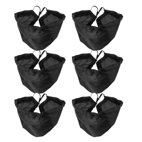 OKUMEYR 6個男性用胡須防護罩 食品サービス対応 飲食時油汚れ防止 顔髭カバー レストラン ケータリング用 睡眠時も使用可能 家外食兼用