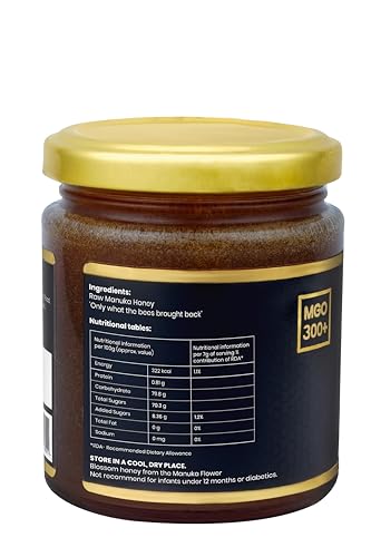 Image of Genuine Manuka Honey MGO 300+ 125g | 100% Pure New Zealand | Immunity Booster | Raw & Lab Tested | Daily Wellness Honey