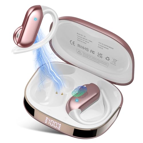 Image of Ai Translation Earbuds Real Time,164 Languages Translator Earbuds with 6 Translation Modes /No Subscription,Audio and Video Calls Translator Headphones,Audifonos Traductores Ingles Espanol, Rose Pink