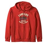 Photo Gallery lake life iowa grandi alberi di canoa vintage felpa con cappuccio Photo Gallery lake life iowa grandi alberi di canoa vintage felpa con cappuccio