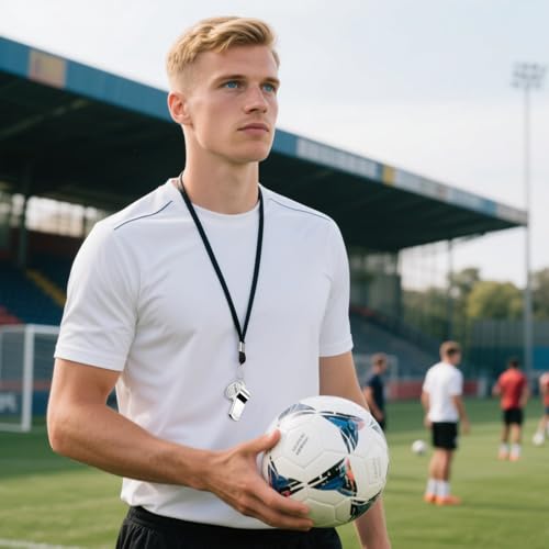 Trillerpfeife Bester Coach Geschenk Fussball Trainer Pfeife Abschiedsgeschenk Trainer Fußball Edelstahl Sportpfeifen mit Gravur Danke Abschied Geschenk Ein großartiger Coach ist schwer zu finden
