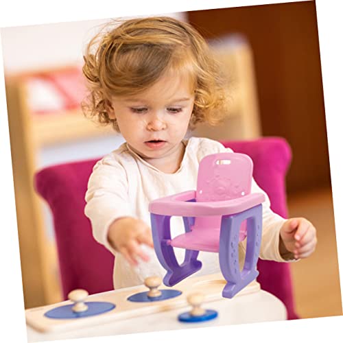 FOYTOKI Cadeira De Simulação Cadeira Para Jogos De Boneca De Cadeira Boneca Bebê Cadeira Cadeira De