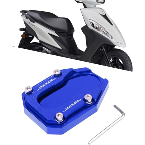 PEDAPENG For JOG125 2025 ���� ��^ �T�C�h�T�|�[�g �t�b�g�p�b�h �X�N�[�^�[ �T�C�h�T�|�[�g �������� �A�N�Z�T���[ �t�b�g�T�|�[�g�p�b�h JOG125 2022-2026 �o�C�N�A�N�Z�T���[ (�u���[) [���s�A���i]