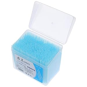 EXCEART Interdentale Picks 1060Pcs Double- End Plastic Tandenstokers Tand Hiaten Reiniging Dental Floss Slanke…