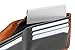 Bellroy Hide & Seek Wallet, Slim Leather Bifold Wallet, RFID Protection Available, Hidden Pocket (Max. 12 cards, cash, coin pouch) - Caramel