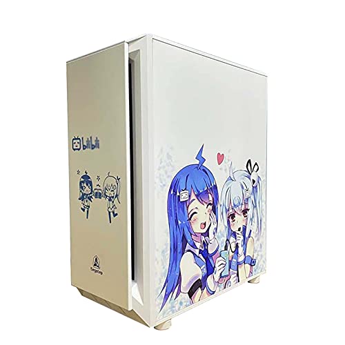 Caso De Juego, Mid – Torre Ordenador Personal Caja De Juegos ATX/M-ATX/ITX – Parte Delantera E/S USB 3.0 Panel Lateral De Vidrio Templado De Puerto – 8 Posición del Ventilador