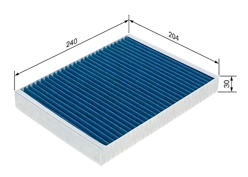 Bosch A8573 - Filtro Abitacolo Filter Pro Efficace Contro Batteri, Gas Nocivi, Virus, Muffe, Particelle Di Polvere E Allergeni - 2