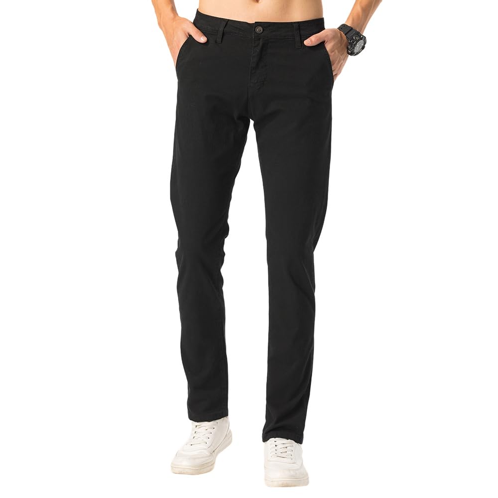 TONY BACKER Pantalone Uomo Chino da Ufficio in COTTONE 1630