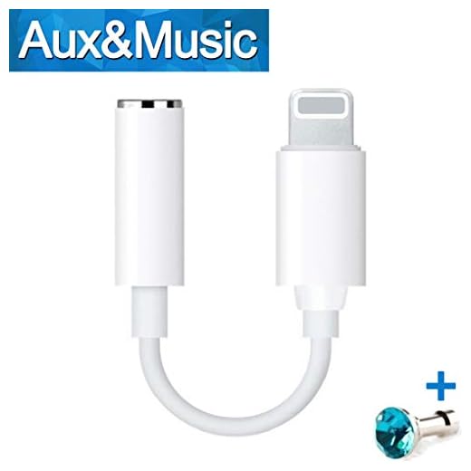 Jack hörlurar adapter jack till 3,5 mm adapter för iPhone 8/8Plus 7/7 Plus. AUX till ljud kvinnliga dongelhörlurar förlängare uttag stereoadapter musikhållare Jack Audio Jack kabel headset (IOS12)