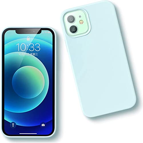 Coque silicone pour iPhone 12 et 12 Pro ultra fine et antichoc verte de 6,1 pouces