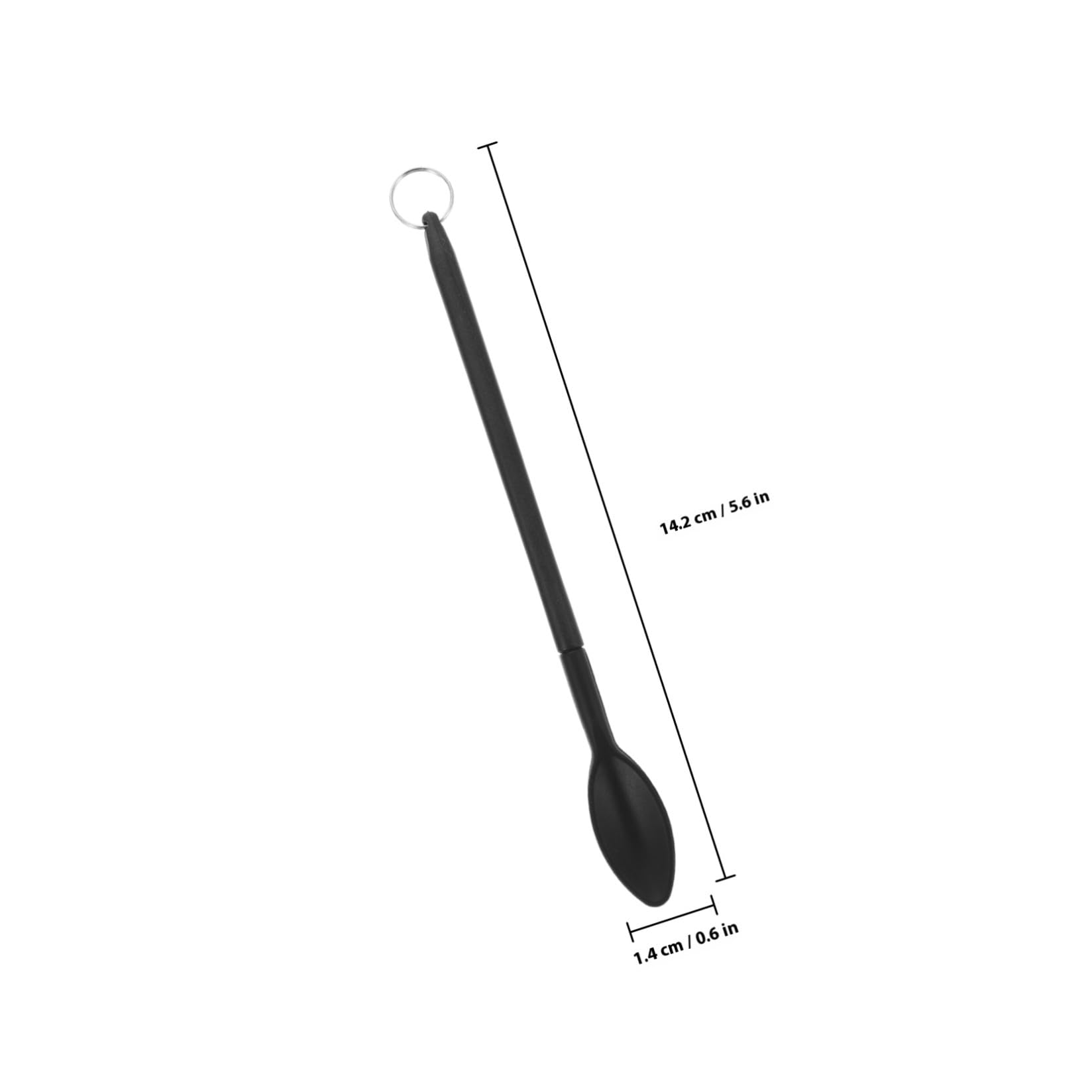 Kleiner Silikonspatel Satz Butterschaber und Marmeladenspatel mit Langem Griff Bpa Frei Hitzebeständig Ergonomisch für Küche Backen und Kosmetik