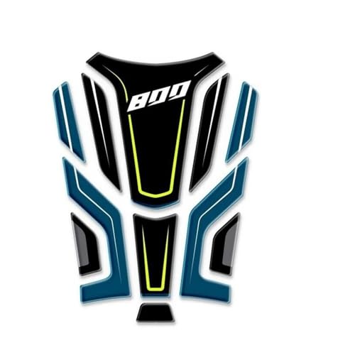Accessoires moto 800 MT kit tapis traction et autocollant de réservoir