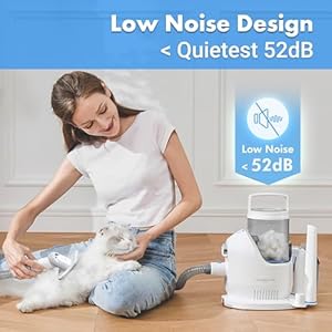 Neakasa by neabot P2 Pro Dog Grooming Kit, Dog Clippers Vacuum Suction 99% Hair, Pet Grooming with 5 Proven Tools, 2L Large-Capacity Easy Empty Dustbin for Dogs Cats Animals Neakasa by neabot P2 Pro Dog Grooming Kit Dog Clippers Vacuum Suction 99 Hair Pet Grooming with 5 Proven Tools 2L Large Capacity Easy Empty Dustbin for Dogs Cats Animals