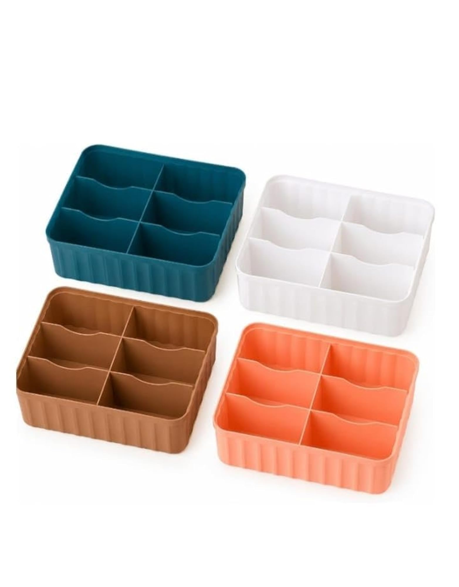 Stackable Jewellery and Makeup Organiser Box with Compartments