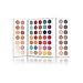 Beauty Glazed 63 Colors Eyeshadow Professional Makeup 63 Colors EyeShadow Palette Powder With Profession Makeup Brushes Set and Powder Blender Gorgeous Me Cosmetics Perfect Color Eye Shadow Tray Set