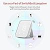 SwitchBot Hub 2 (2nd Gen), work as a WiFi Thermometer Hygrometer, IR Remote Control, Smart Remote and Light Sensor, Link SwitchBot to Wi-Fi (Support 2.4GHz), Compatible with Alexa&Google Assistant