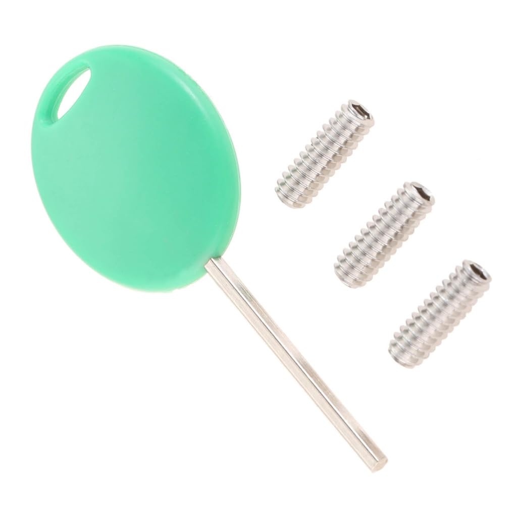 Greabuy Surfboard Fin Hexagon Key with Screws Surfing Board Fin Key Universals Surfboard Fin Key Water Sport Surfing Equipment