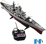 RC Boot 2,4 GHz Ferngesteuertes Schiff Flugzeugträger Kriegsschiff Schlachtschiff Kreuzer Hochgeschwindigkeitsboot RC Racing Spielzeug Kreative Geschenke Maßstab 1:360 (funktioniert Nur Im Wasser)