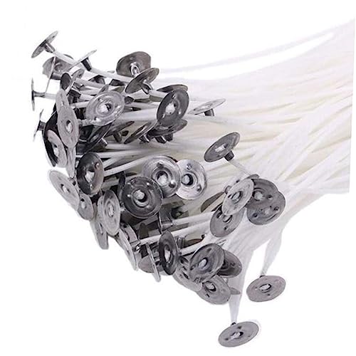 Set de 200 pabilos para velas de algodón cera 9cm miniatura 4