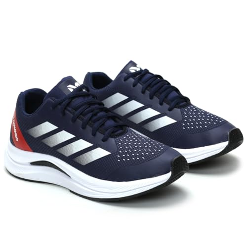 Tênis Masculino para Corrida Academia e Caminhada Leve Macio e Esportivo + Relogio Digital (Azul Mar