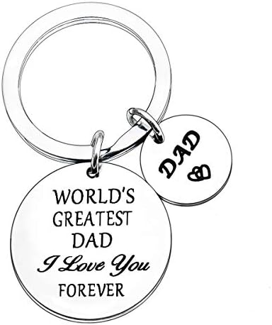 Dad Gifts I Will Always Be Your Little Girl Boy You Will Always Be My Hero Keychain Appreciation Gifts for Daddy Father (Always be Your Little Girl)