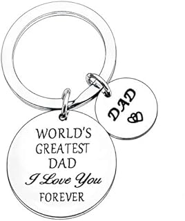Dad Gifts I Will Always Be Your Little Girl Boy You Will Always Be My Hero Keychain Appreciation Gifts for Daddy Father (Always be Your Little Girl)