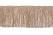 SUYUN WELL Burlap Fringe Trim Tassel Jute Lace 4 Inch Width 5 Yards Long for Clothes Accessories Latin Wedding Dress and DIY Lamp Shade Decoration (4 inch)