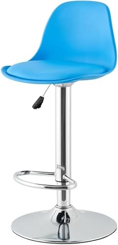 pisipe �J�E���^�[�`�F�A ���~�o�[�X�c�[�� ��] ���~�� �o�[�`�F�A�[ �w������ �֎q ��]�֎q �ω׏d120kg PU���U�[ �_�C�j���O �L�b�`���X �X�c�[�� PU���U�[ �I�t�B�X �L�b�`�� �n�C�`�F�A (103*38.5cm,�u���[)