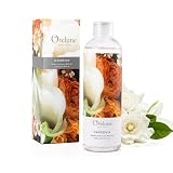 Orelune Reed Diffuser Essential Oil Refill Gardenia Floral - 200ml Scented Oil for Home Aromatherapy Bedroom Decor