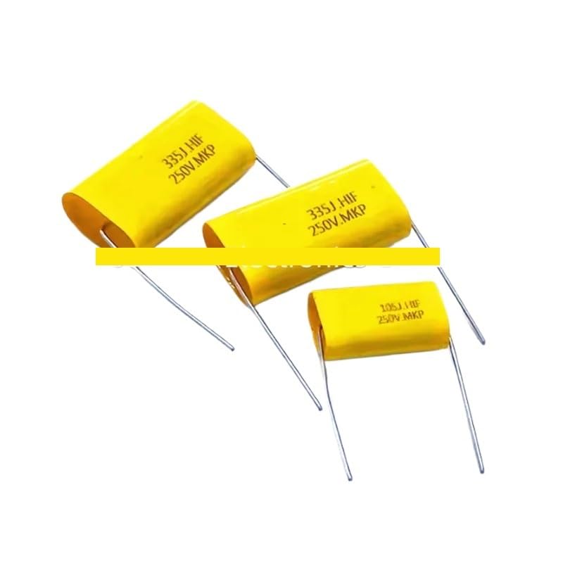 Condensador axial MKP 1uF 250V ideal para reparar filtros crossover y altavoces