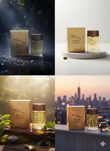 Image of Original Jagguar Apparel Parfum, Premium Fragrance for Men, 100ml, Gold Glass Bottle with Luxury Bronze Cap