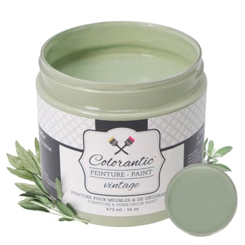 Colorantic | SAGE Chalk Paint Based for Furniture DIY -