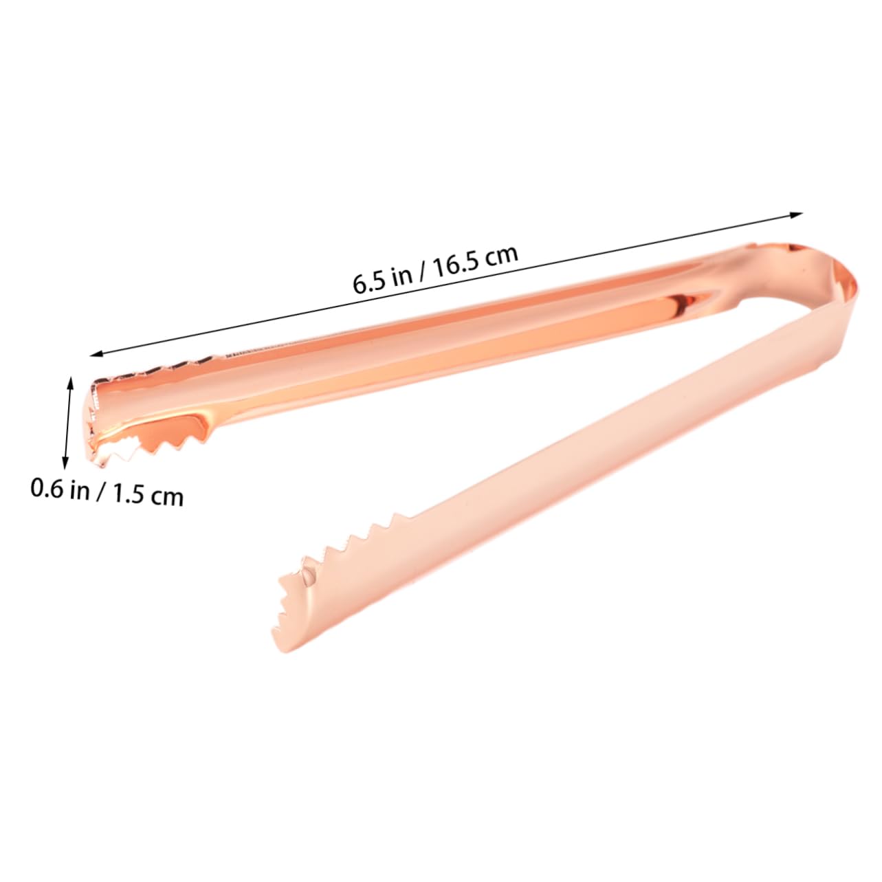 6 Pcs Stainless Steel Tongs Serving Tong Food Folder Ice Tongs Bread Clip