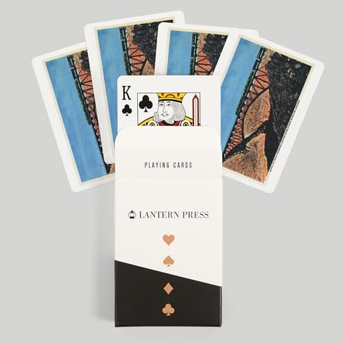 Lantern Press Arizona Santa Fe Train Naipes Poker 52 miniatura 6