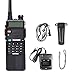 Baofeng UV-5R Dual Band Two Way Radio with 3800mAh Li-ion Battery, Walkie Talkie,Upgrade Version(144-148/420-450Mhz)