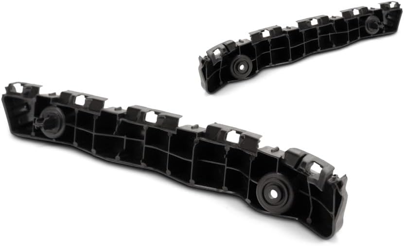 For Toyota Sienna 2014-2020 Bumper Cover Side Support Driver and Passenger Side | Pair | Front | Bumper To Fender | Plastic | Replacement For TO1042116, TO1043116 | 5211608010, 615343425320