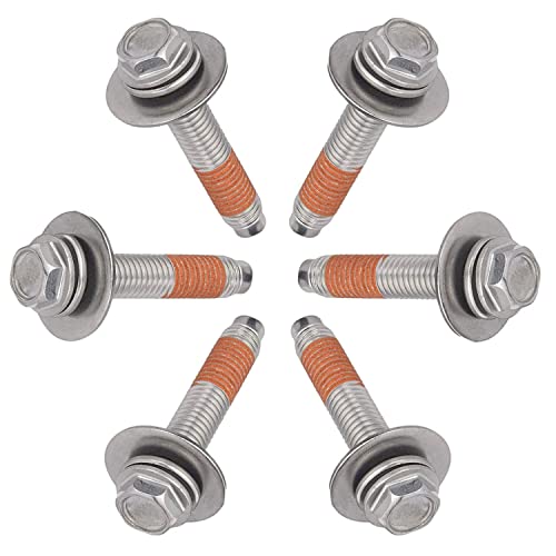 Image of [4011FA4353E Bolt OEM Mania] 4011FA4353E 6-Pack New OEM Produced for LG Washer Common Bolt (Spider Bolt) Replacement Part 1555488 AH3522806 EA3522806 PS3522806