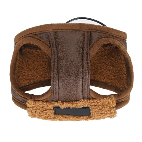 Fliegermütze für Hunde, Weich, Warm, Modisch, Retro-Mütze mit Ohrenklappe für Kaltes Wetter, für den Täglichen Gebrauch (L)