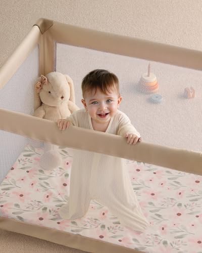 Draps-housses de lit de bébé anti-plis et doux pour matelas 96x66 - 4