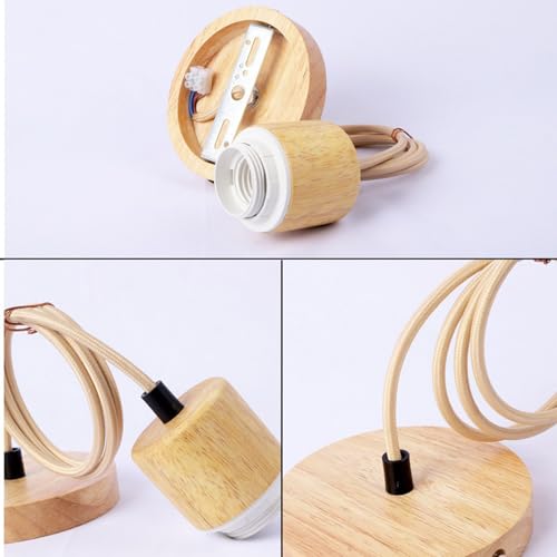 Light Hanger vintage réglable | Douille suspendue style farmhouse rustique