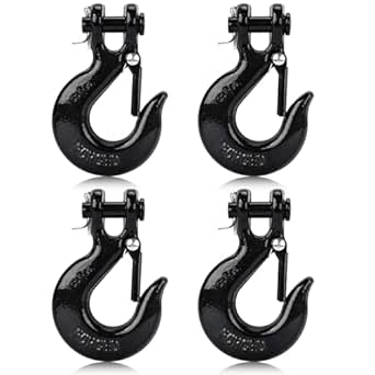 Clevis Slip Hook 3/8 Inch Safety Chain 18000lb Load Capacity - View #7